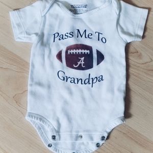 3/$15 Onesie Football 3-6 months